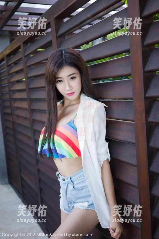 MiStar魅妍社-黄乐然 MiStar魅妍社 - 空姐的紫色制服,无意间掀开了黄乐然另一个面,随手一拍全是美图