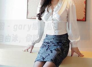 嗲囡囡 – gary维爱私房泳装，泳池边的自由泳，你能想象她的水花吗？